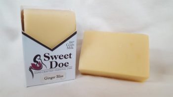 Sweet Doe Fragranced Goat Milk Soap Bars Ginger Bliss