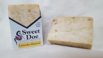 Sweet Doe Fragranced Goat Milk Soap Bars Essential Oils Lavender Oatmeal