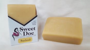 Sweet Doe Fragranced Goat Milk Soap Bars Essential Oils Patchouli