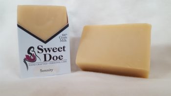 Sweet Doe Fragranced Goat Milk Soap Bars Serenity