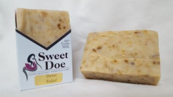 Sweet Doe Fragranced Goat Milk Soap Bars Essential Oils Stress Relief